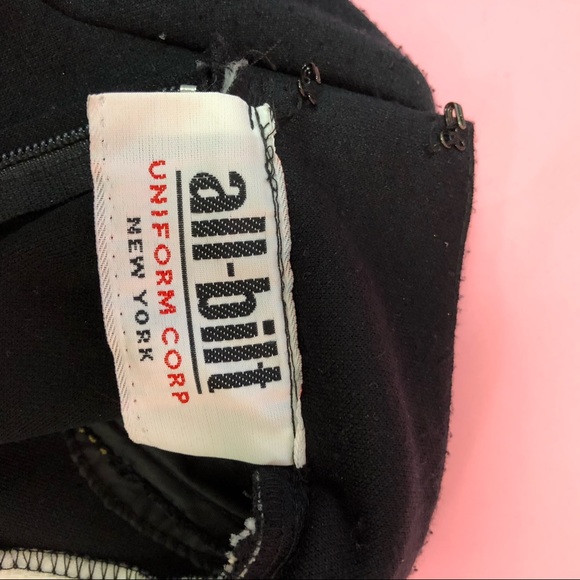 Vintage one of a kind blackwhite tuxedo stage costume bodysuit S - Picture 5 of 7